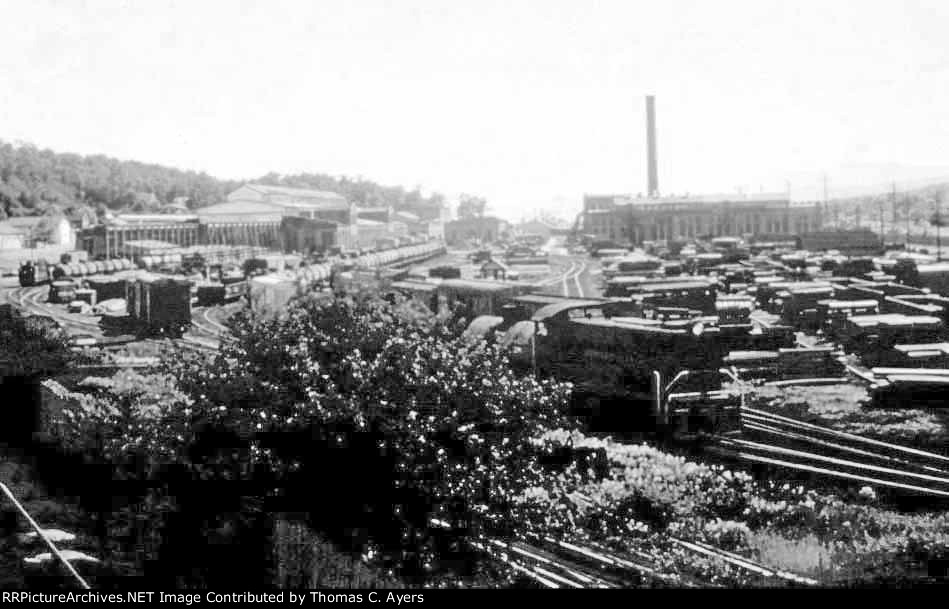 PRR South Altoona Shops, 1952